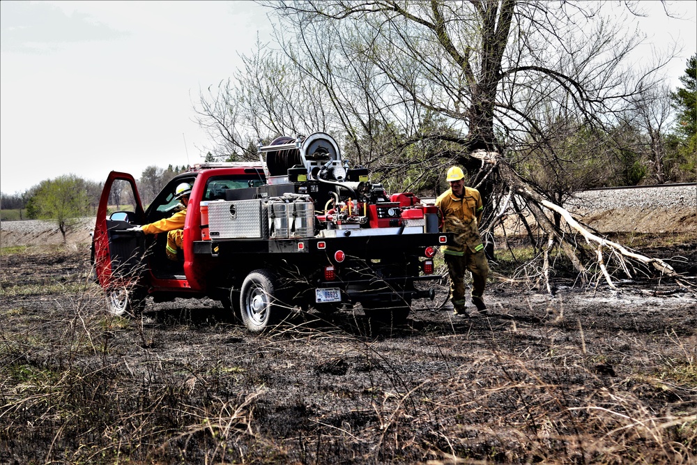 Early May prescribed burn held at Fort McCoy