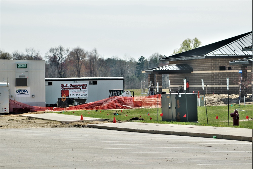 Construction of new simulations buildings continues at Fort McCoy