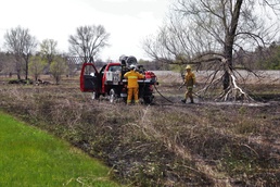 Early May prescribed burn held at Fort McCoy