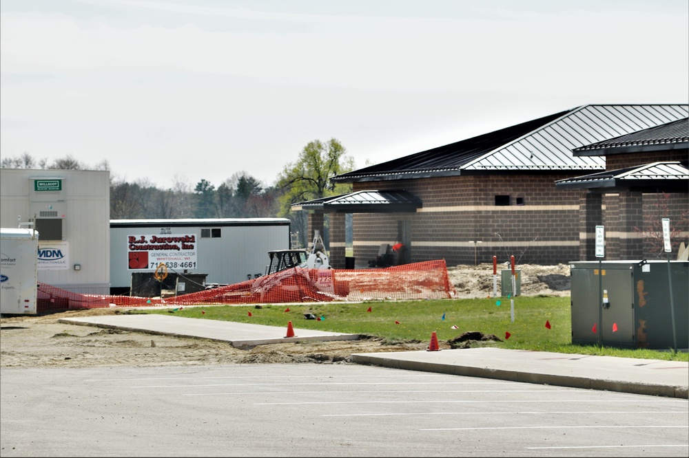 Construction of new simulations buildings continues at Fort McCoy