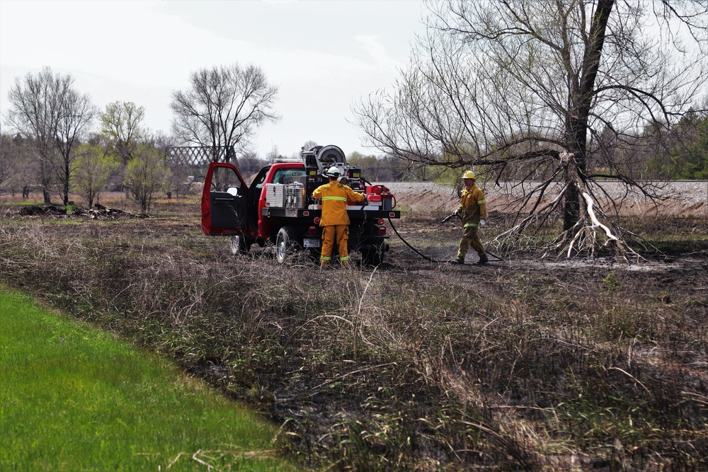 Early May prescribed burn held at Fort McCoy