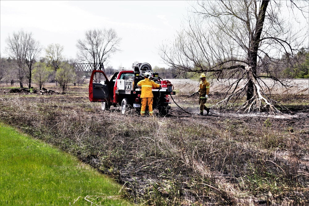 Early May prescribed burn held at Fort McCoy