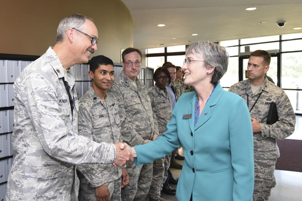 SECAF visits ISR Airmen in Virginia