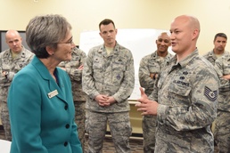 SECAF visits ISR Airmen in Virginia