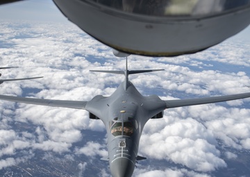 B-1s integrate with allies and partners; fly over Sweden for first-time