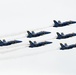 Blue Angels Flyover Navy Graduation