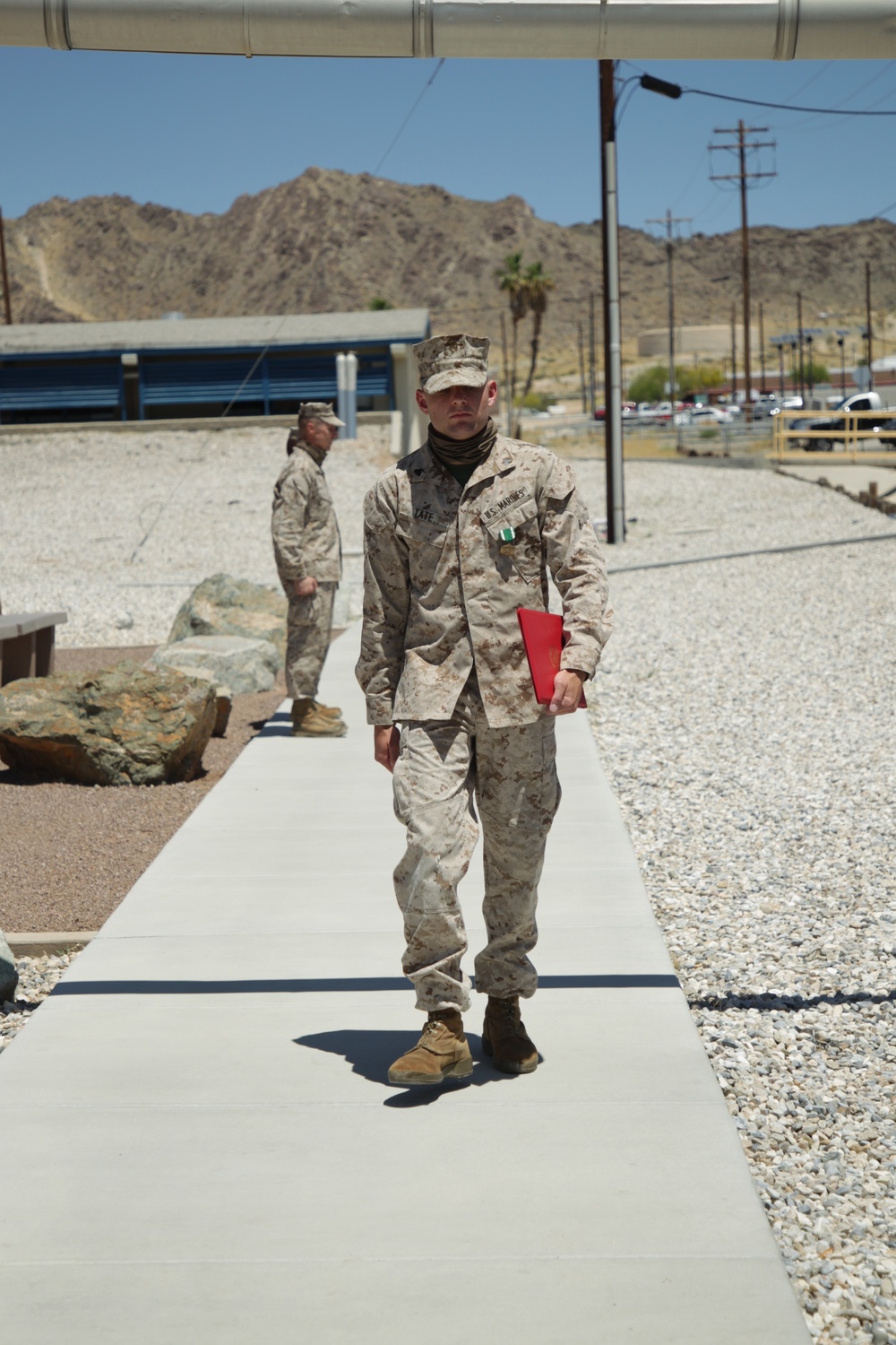 A Marine In and Out of Uniform