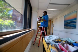 Naval Medical Center Camp Lejeune Facilities Department keeps medical center "up and running" during COVID-19