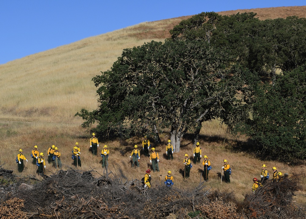 Cal Guard trains with CAL FIRE at Camp Roberts during COVID-19