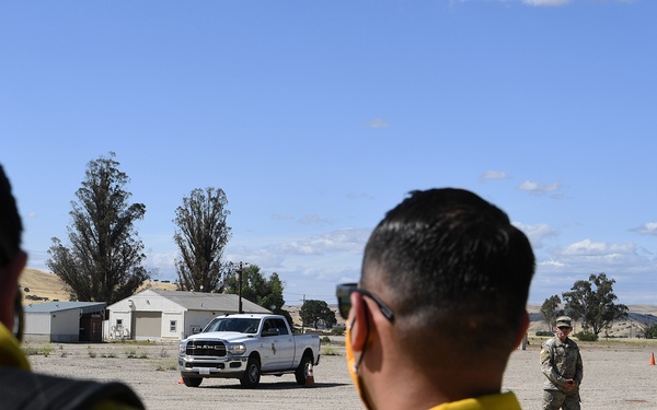 Cal Guard trains with CAL FIRE at Camp Roberts during COVID-19