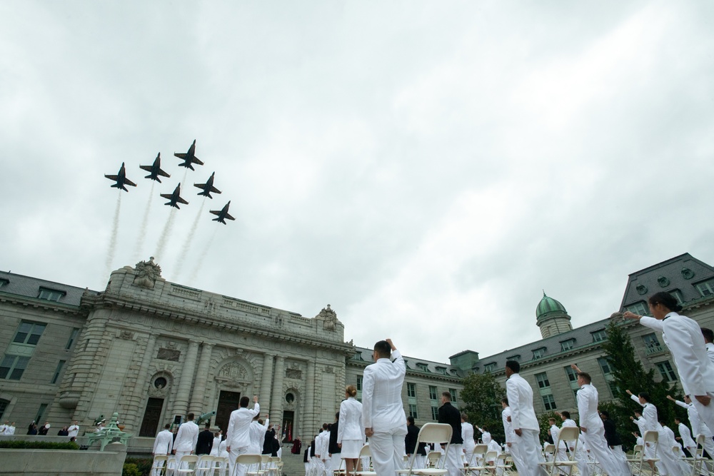 Blue Angels Flyover USNA