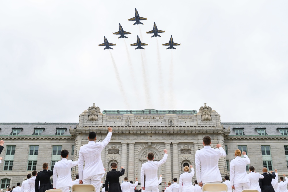 DVIDS Images Blue Angels Flyover USNA [Image 3 of 3]