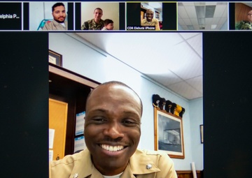 NTAG Philadelphia Sailors participate in a virtual command indoc