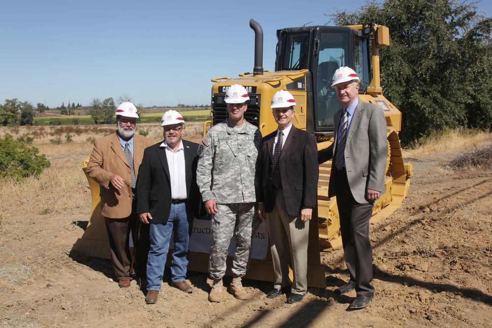 Marysville Ring Levee Groundbreaking