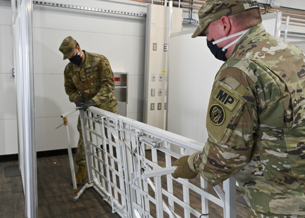 Maryland National Guard Delivers Beds to Maryland Correctional Institution - Hagerstown