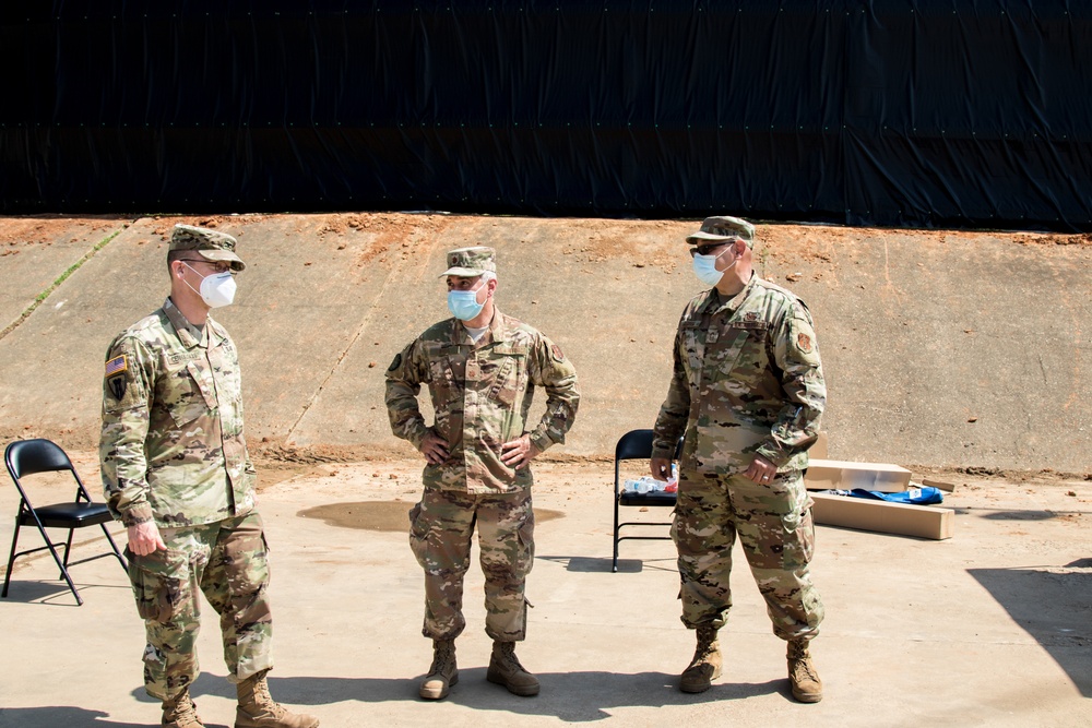 Texas National Guard Provides COVID-19 Testing to Meatpacking Plants