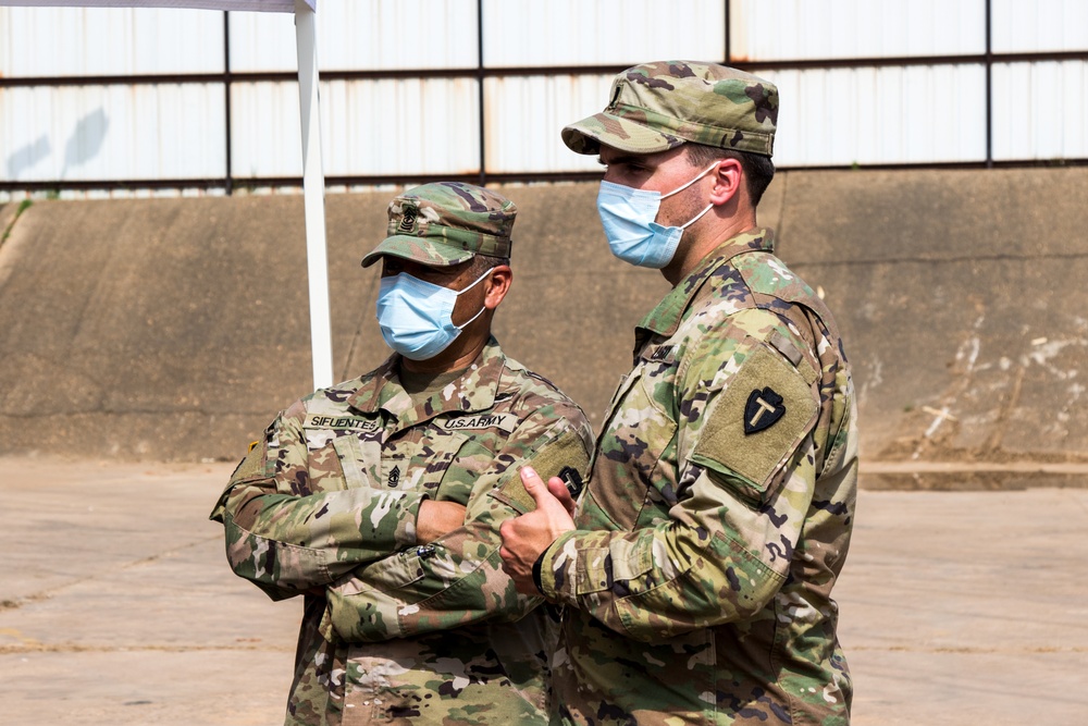 Texas National Guard Provides COVID-19 Testing to Meatpacking Plants