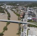 Flooding in Midland, Mich. on May 20, 2020