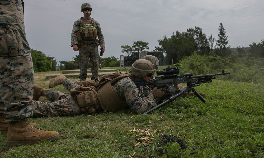 3rd Marine Division conduct 240 range