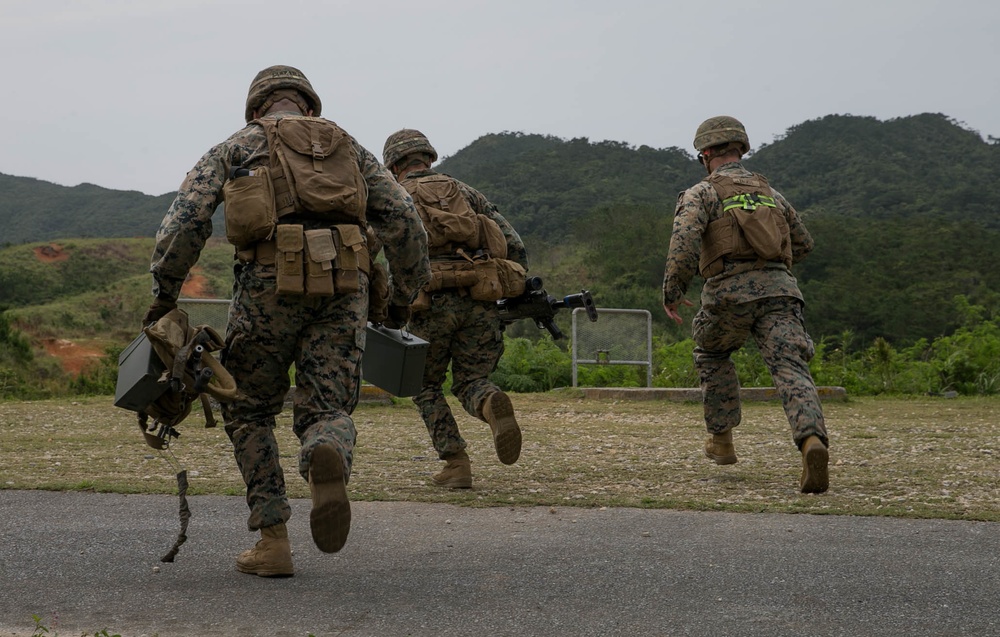 3rd Marine Division conduct 240 range