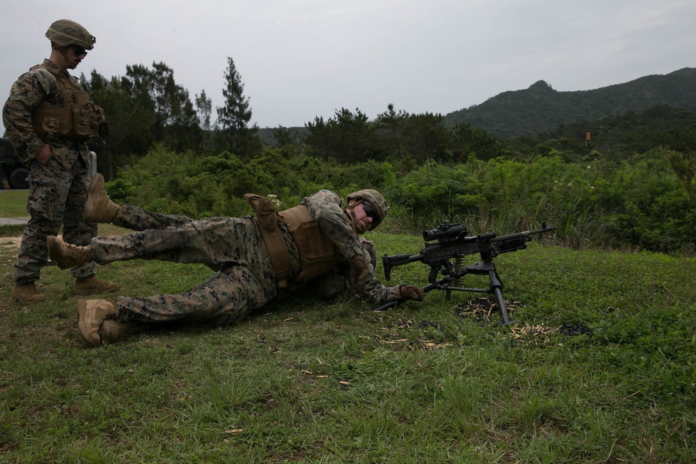 3rd Marine Division conduct 240 range