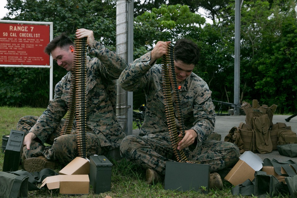 3rd Marine Division conduct 240 range