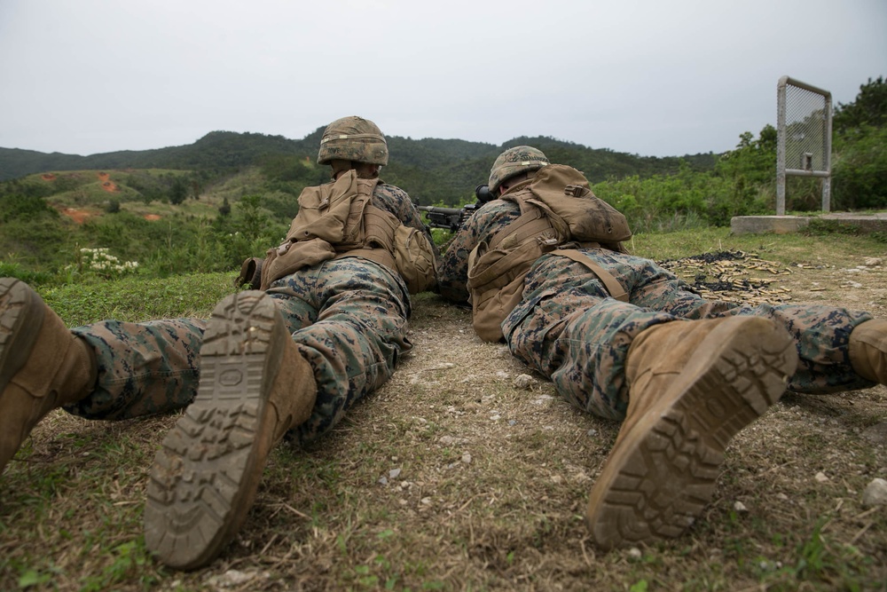 3rd Marine Division conduct 240 range