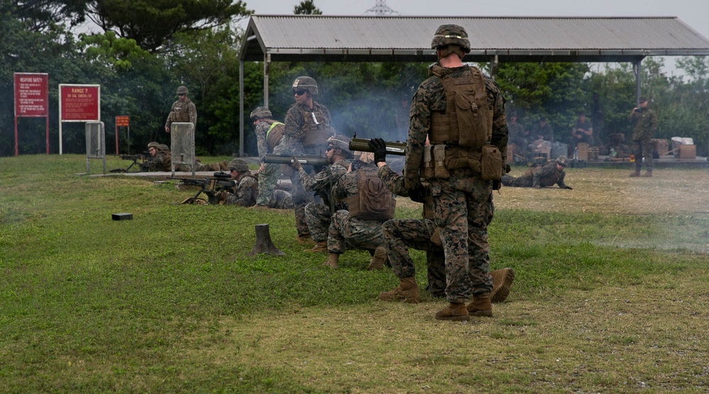 3rd Marine Division conduct 240 range