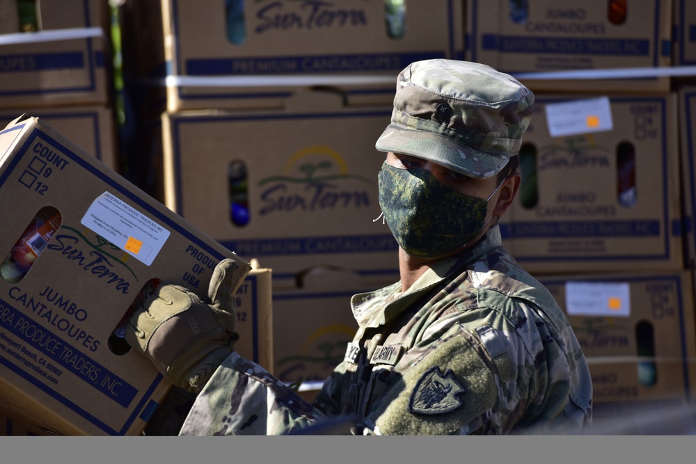 La Quinta High School food distribution