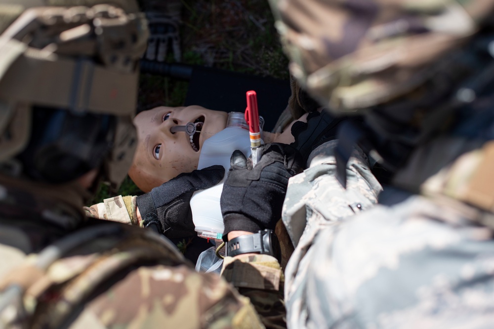 Airmen Learn Tactical Combat Casualty Care