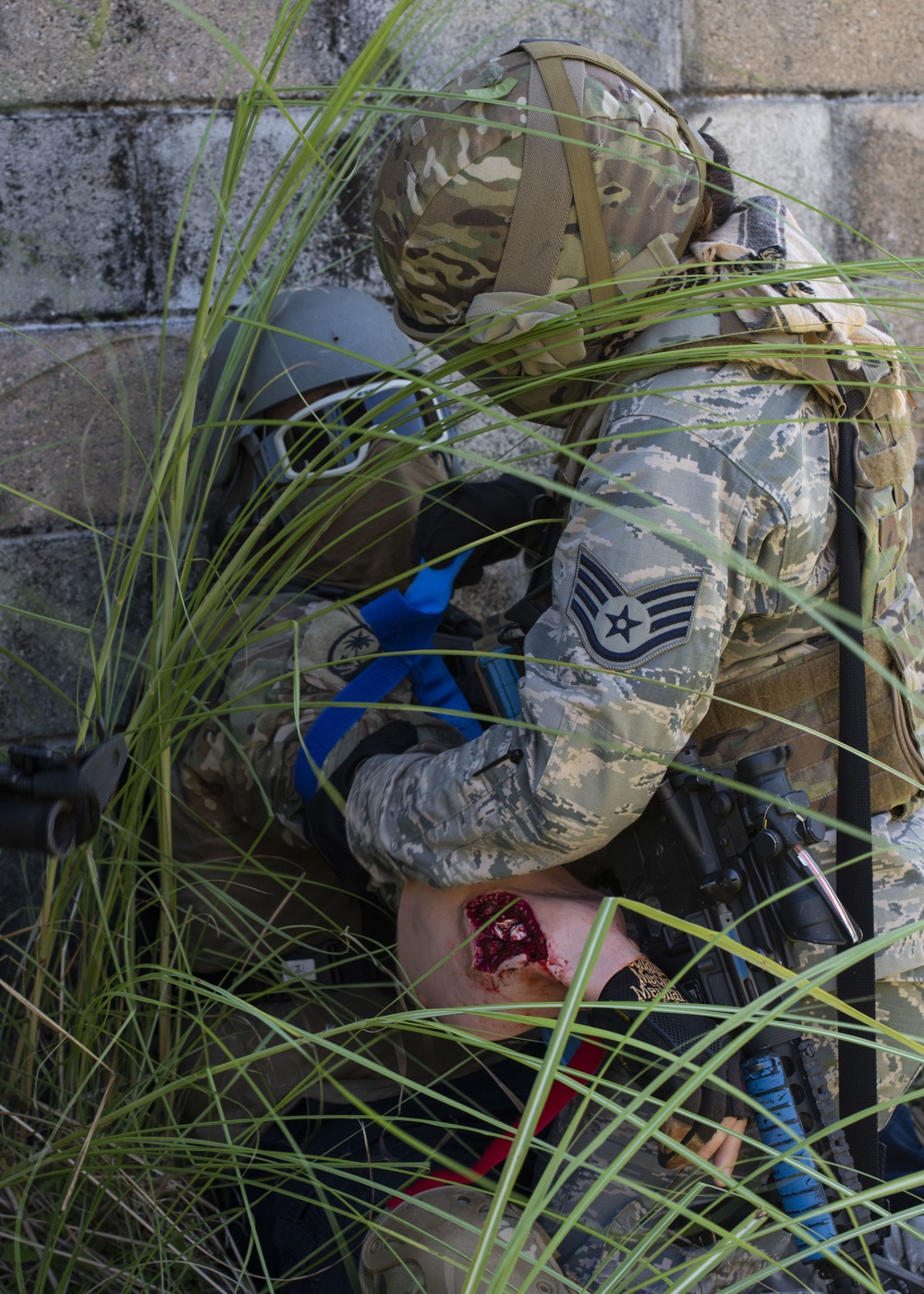 Airmen Learn Tactical Combat Casualty Care