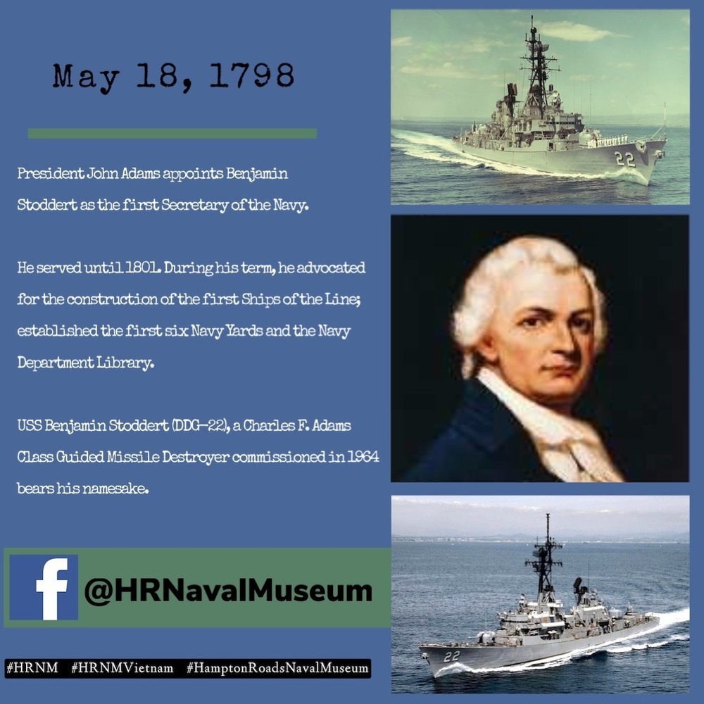 May 18, 1798 in Naval History infographic