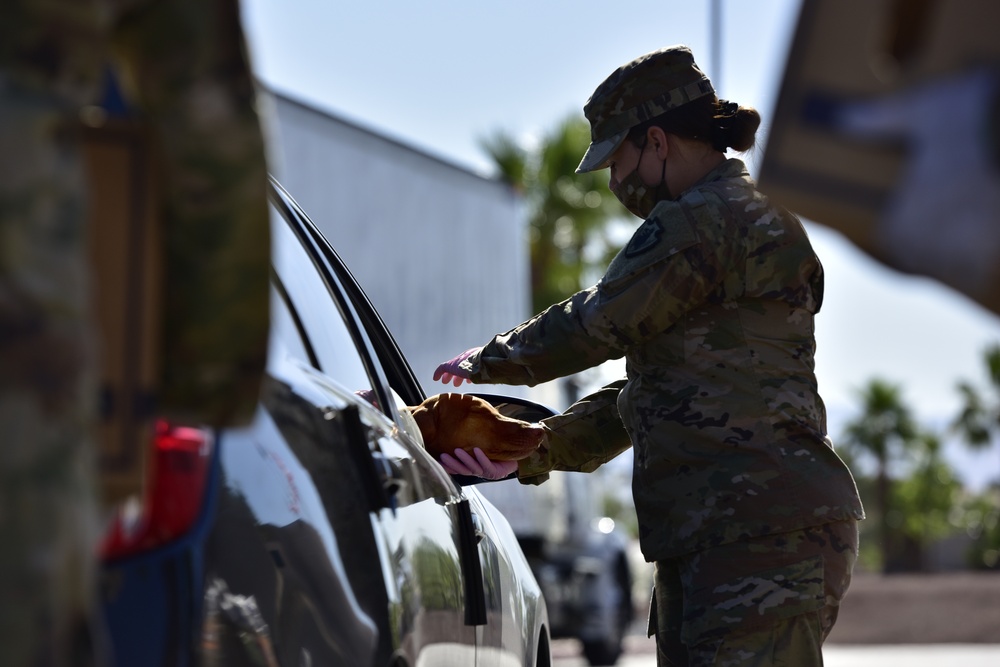 La Quinta High School Food Distribution