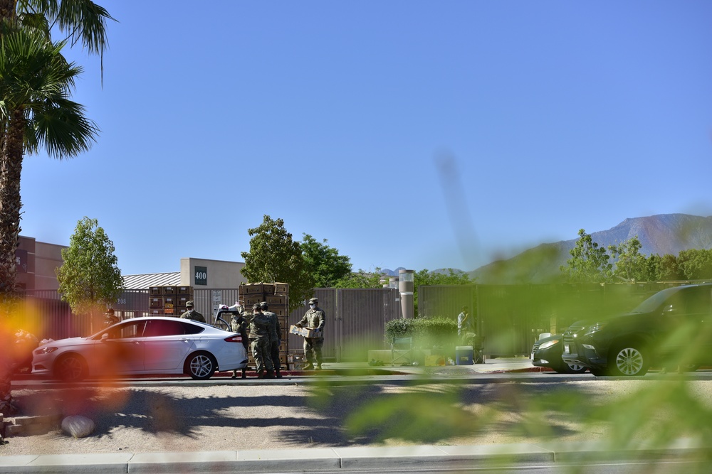 La Quinta High School Food Distribution