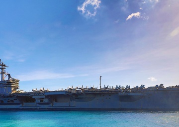 USS Theodore Roosevelt Returns to Sea