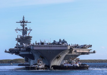USS Theodore Roosevelt Returns to Sea