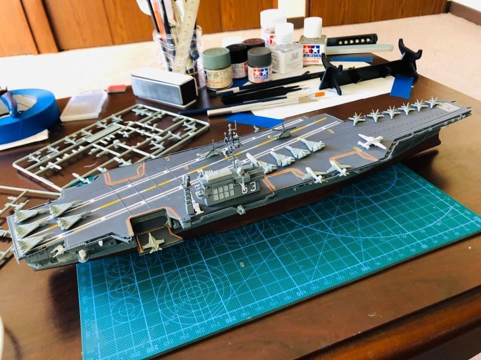 USS Kittyhawk (CV 63) Scale Model