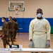 U.S. Navy Sailors conduct Nasal Swab Tests