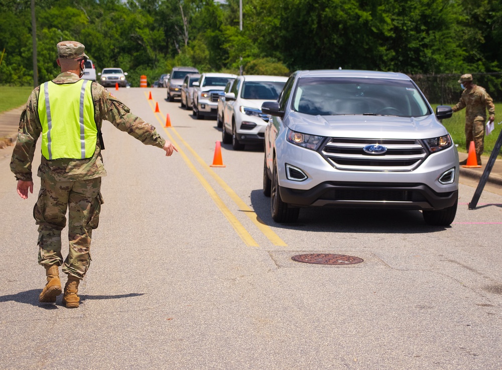 Georgia National Guard works in conjunction with Augusta University Health to increase COVID-19 testing capacity in Georgia