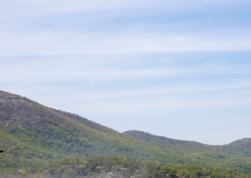NewYork and Connecticut UH-60 Crews conduct fire bucket training over Hudson River