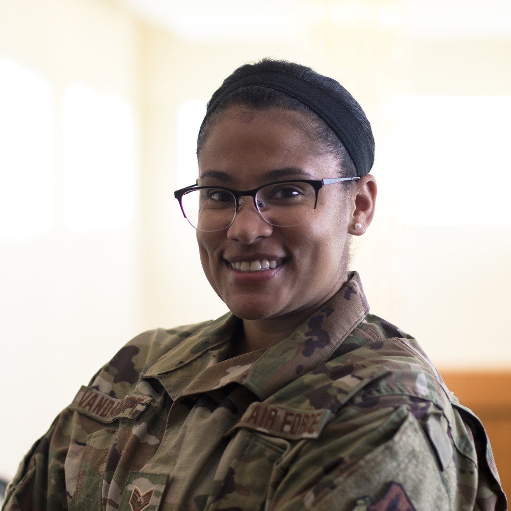 FACE OF THE FIGHT - Air National Guardsman Staff Sgt. Shayla Vandagrifft