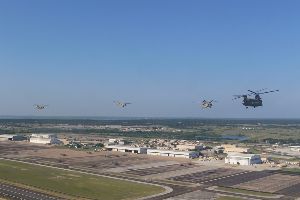CH-47 flight with Bravo Co., 2-227, ACB, 1CD, 19May2020