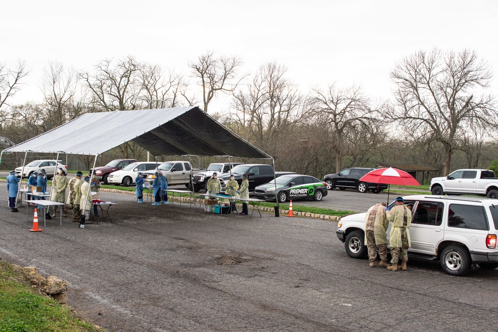 Missouri Air National Guard assists local agencies in Covid-19 screenings