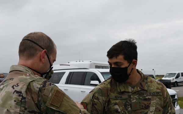 SecAF and Space Force CSO visit 45th SW