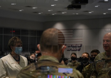SecAF and Space Force CSO visit 45th SW