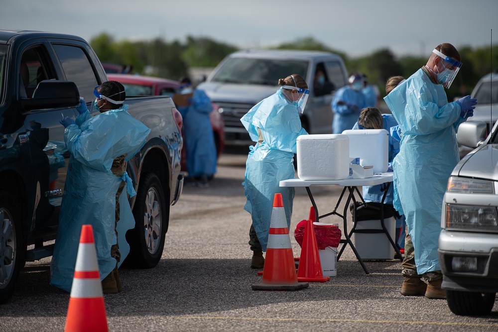 Oklahoma National Guard supports state hotspot through COVID-19 outbreak