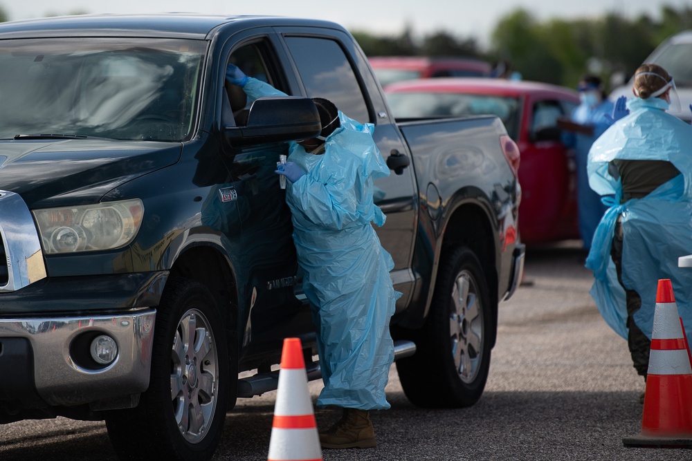 Oklahoma National Guard supports state hotspot through COVID-19 outbreak