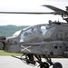 Army helicopters stopover at Wright-Patterson Air Force Base