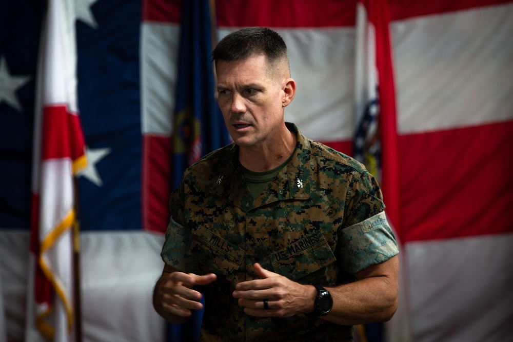 Combat Logistics Regiment 2 Change Of Command Ceremony