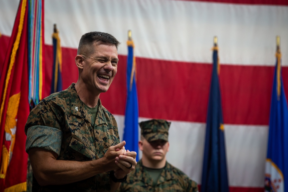 Combat Logistics Regiment 2 Change Of Command Ceremony